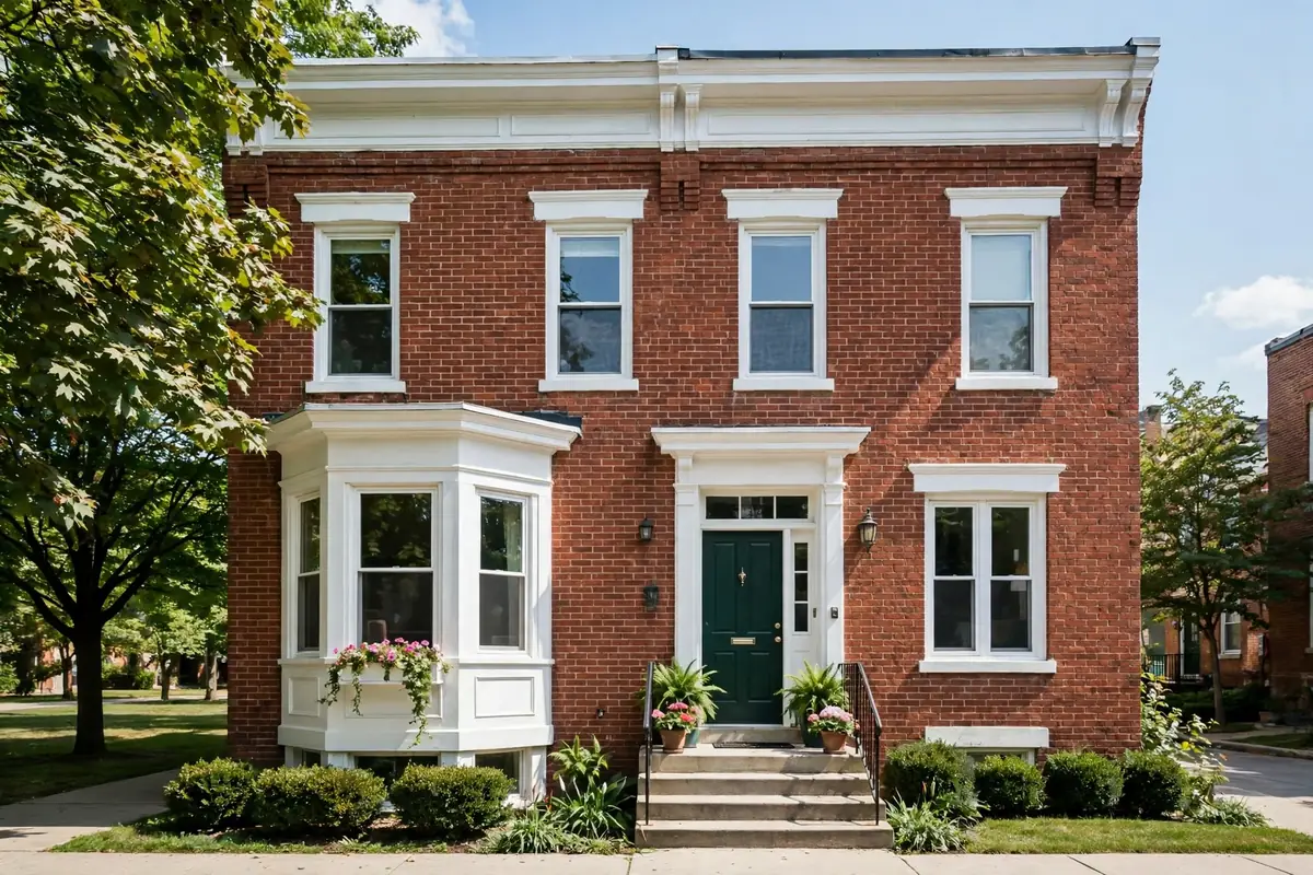 Exterior Β· Brick Home β Chicago painting project type